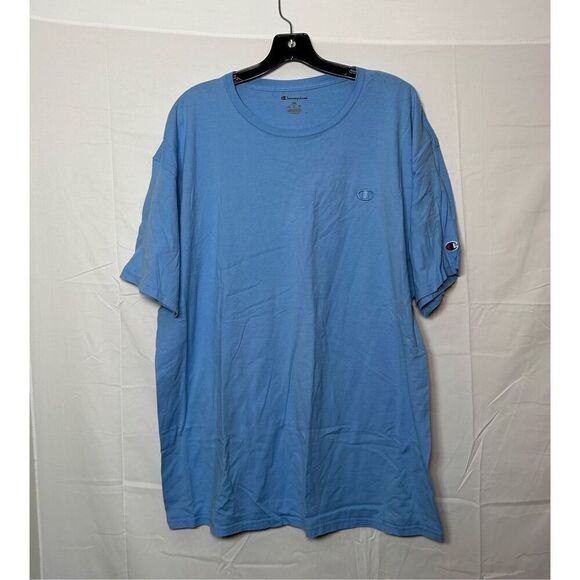 Champion blue tee shirt size 2xl C35-19 - Picture 1 of 3